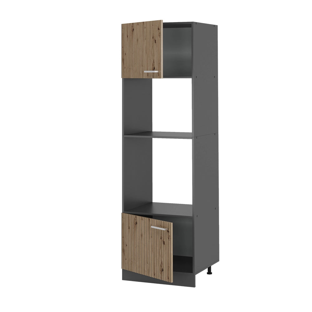 Vicco Set mobili bagno Rovere artigianale 60 cm