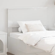 Testiera-Testata-Testiera Decorativa Bianco Lucido 80 cm Legno multistrato 760911
