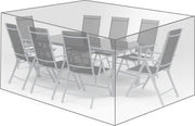 Copertura impermeabile per mobili da giardino trasparente 250x210x90cm