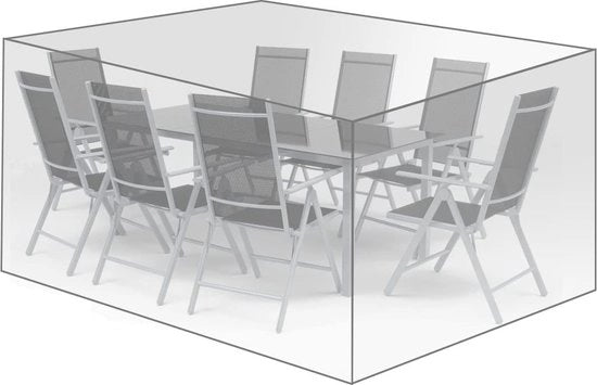 Copertura impermeabile per mobili da giardino trasparente 250x210x90cm