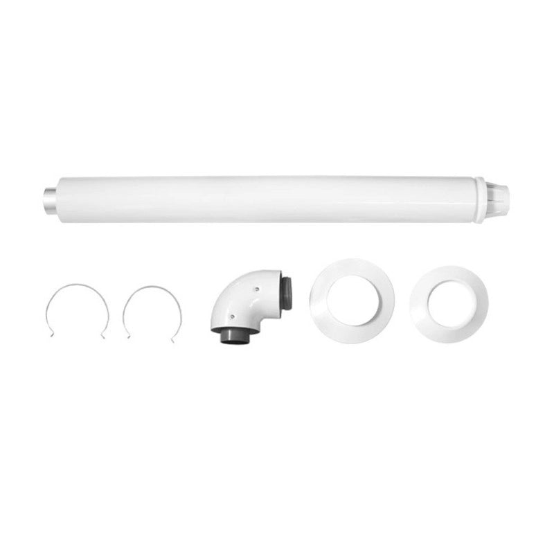 KIT SCARICO COASSAILE CON CURVA PER SCALDINO 60-100 ARISTON 3318000