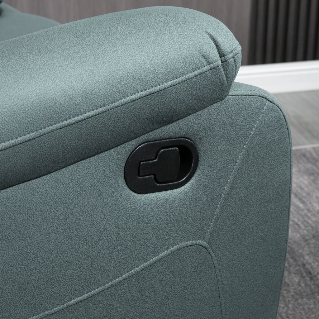 Poltrona relax girevole reclinabile ¨C zephmum ¨C verde 93x100x98