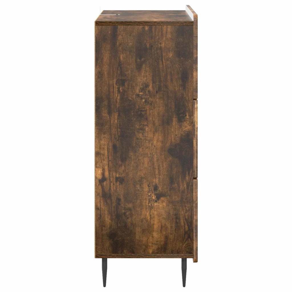 Mobile con Cassetti Rovere Fumo 66 x 34,5 x 92 cm 894380