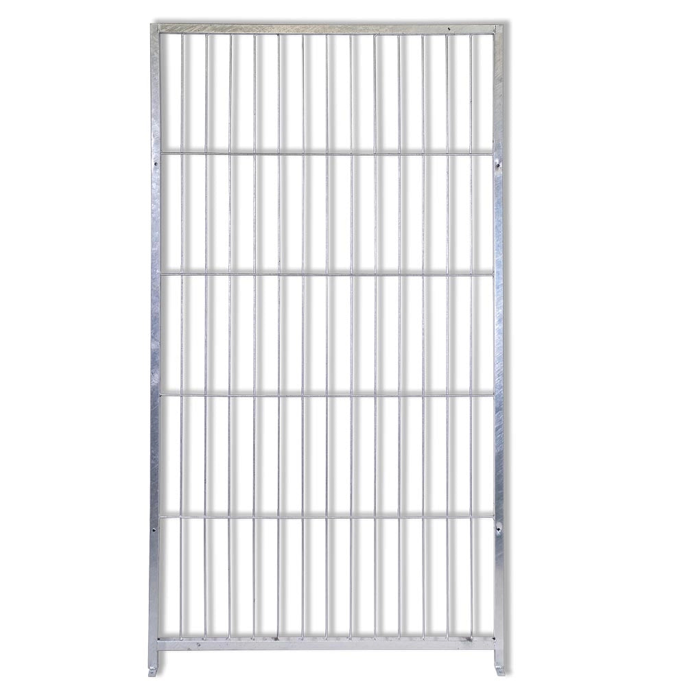 Box per cani da esterno coperto con zincatura a caldo da 300x300xh180 cm