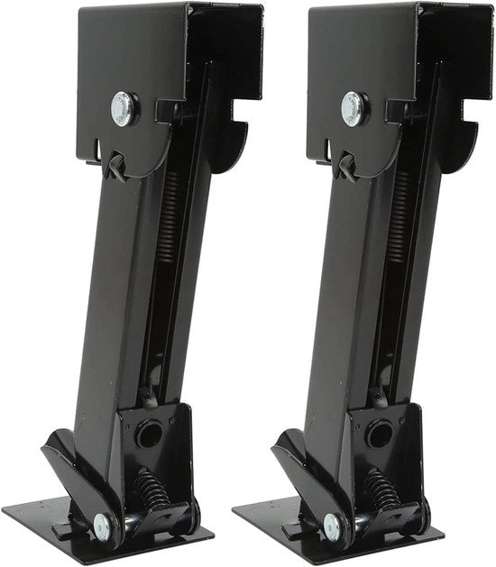 Due Stabilizzatori Telescopici per Caravan con Regolazione per Camper e Trailer con Carico Massimo 650lbs (290mm a 455mm)