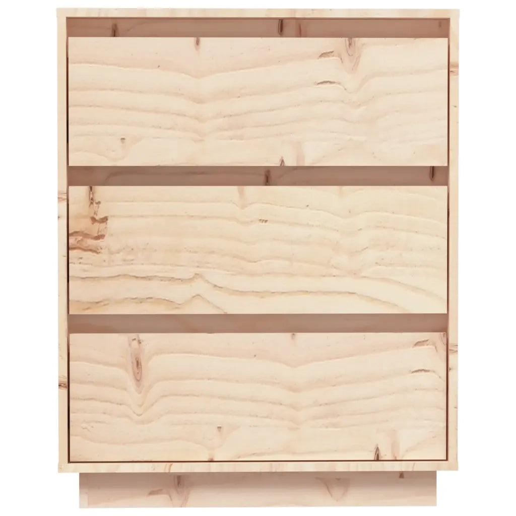 Credenza-Buffet-Armadio da cucina 60x34x75 cm in Legno Massello di Pino 432942