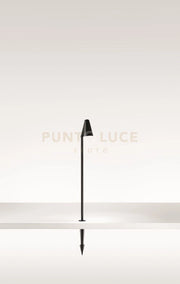 GRASS SINGLE  PALETTO DA ESTERNO LED 4000K 650LM 6W IP65 NERO H.82CM