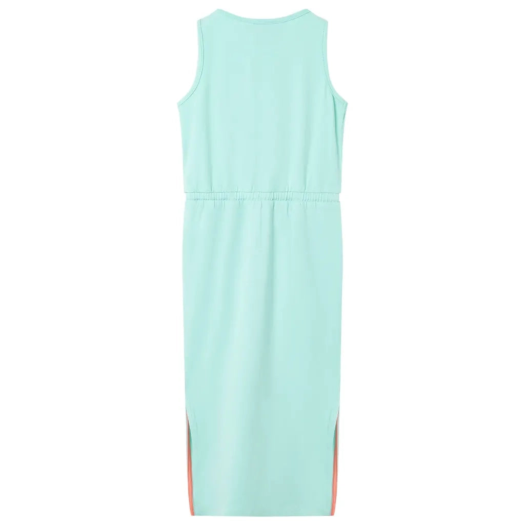 Abito da Bambina con Coulisse Menta Chiaro 116 CFW9537829