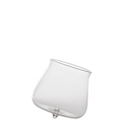 Zafferano Set 6 Bicchieri Pirolo Tumbler in Vetro Borosilicato Trasparente Design Obliquo Rotante Resistente agli Shock Termici per Tavola Elegante