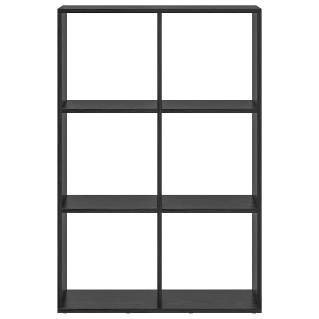 Armadio per Libri Rovere Nero 69,5 x 29 x 103,5 cm 879665
