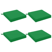 Cuscini per Sedia in 4 Pezzi SOEST 4 pz 100% Poliestere Verde 944402