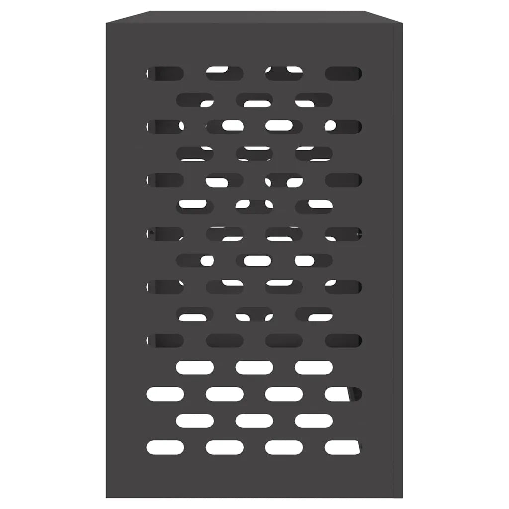 Copertura per condizionatore d'aria Nero 110 x 50 x 80 cm 865904