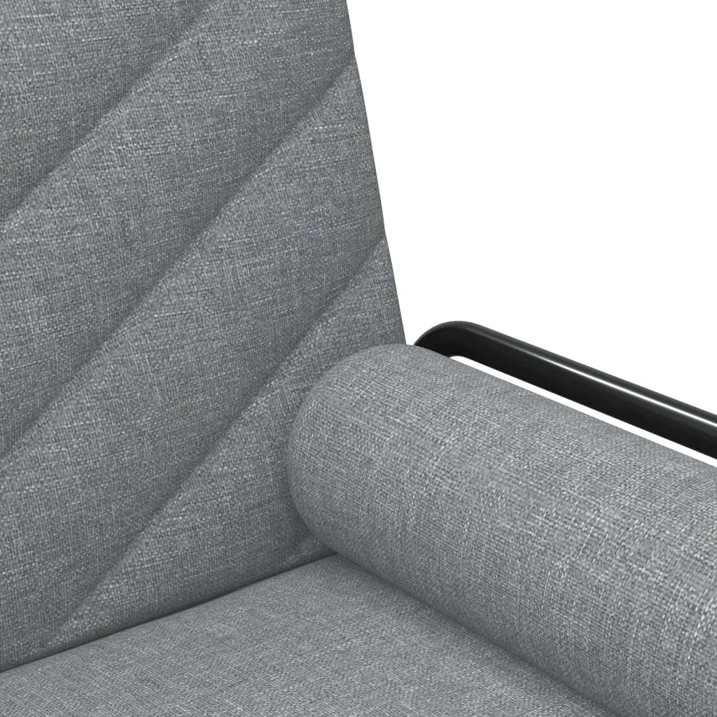 Divano letto | Sof¨¤ letto | Letto singolo con Braccioli Grigio Chiaro in Tessuto