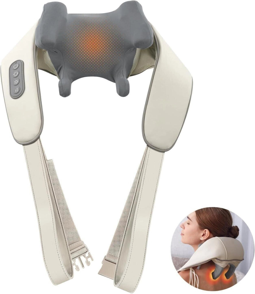 Massaggiatore Professionale Riscaldato per Collo Spalle Testa Schiena Cervicale
