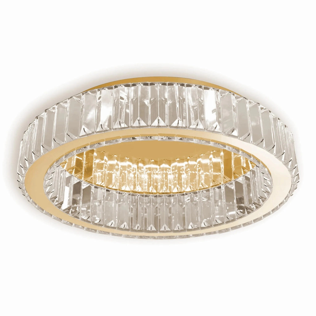Lampadario A Soffitto In Cristallo App1721-c 50 Cm Oro