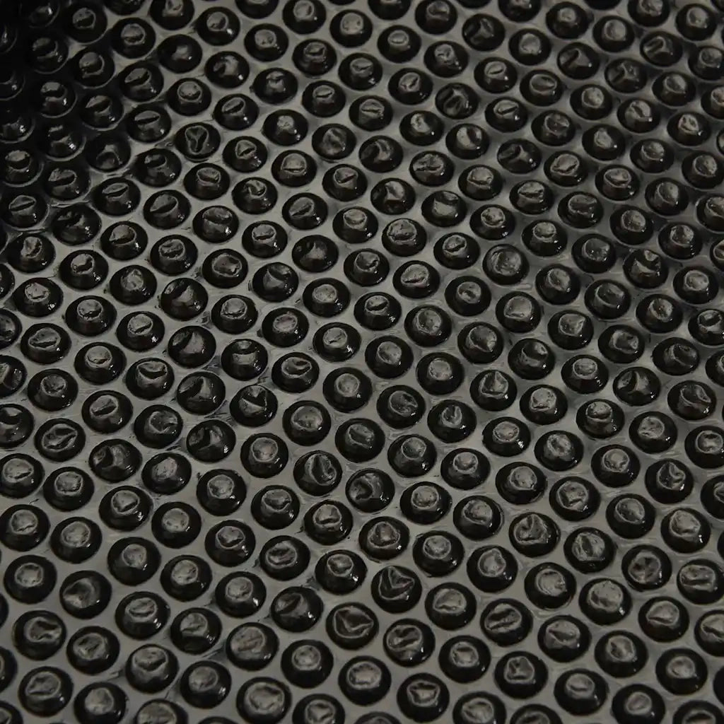 Copripiscina Rettangolare 1200x600 cm in PE Nero CFW2616875