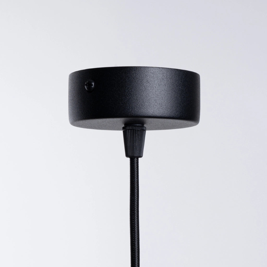 Lampada a sospensione GELIDA nera metallo 1xG9 8W