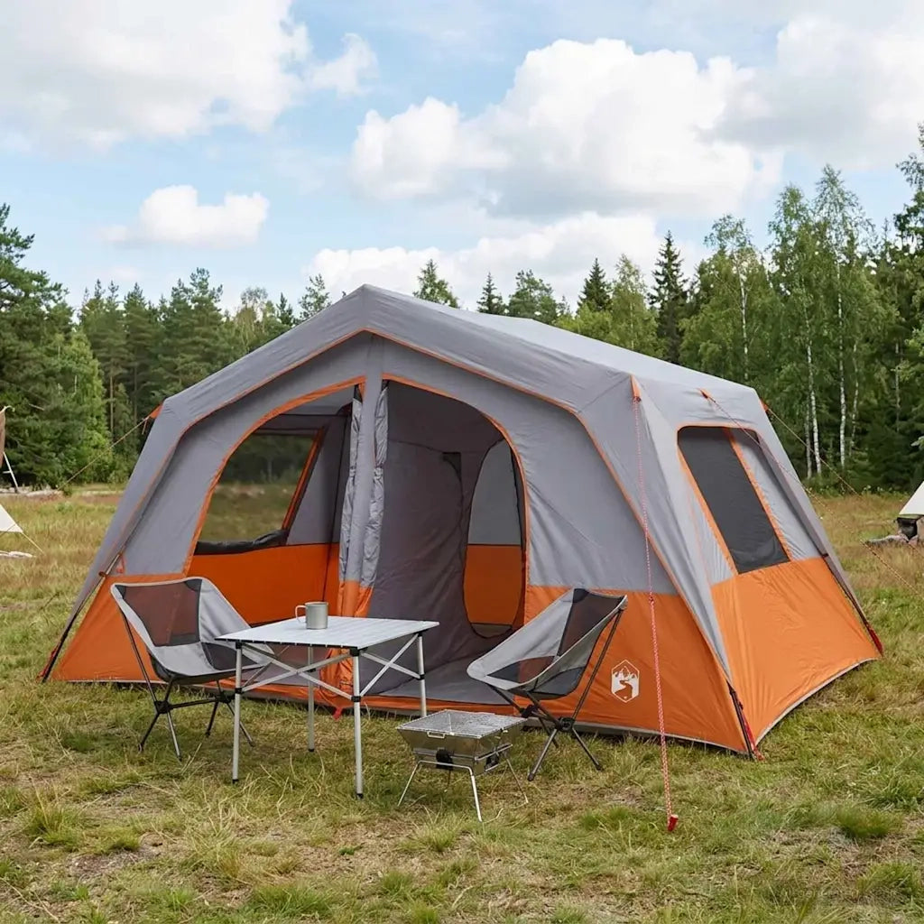 Tenda Familiare Grigio e arancione 533 x 312 x 230 cm