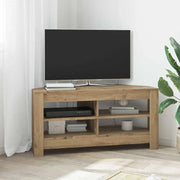 Mobile TV Angolare-Credenza per TV-Console TV Rovere artigianale 102 x 40,5 x 45 cm