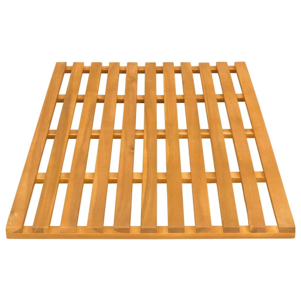 Tappeto da bagno Tinta unita Marrone 100 x 53 x 2,5 cm legno 42025261