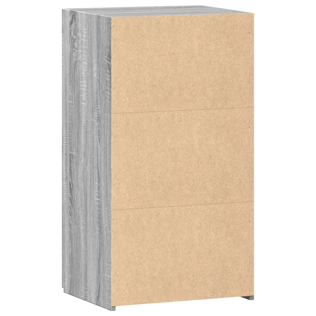 Buffet credenza cassettiera armadio mobile contenitore organizer cucina soggiorno Sonoma 50 x 42,5 x 93 cm legno ingegnerizzato grigio 02_0036372