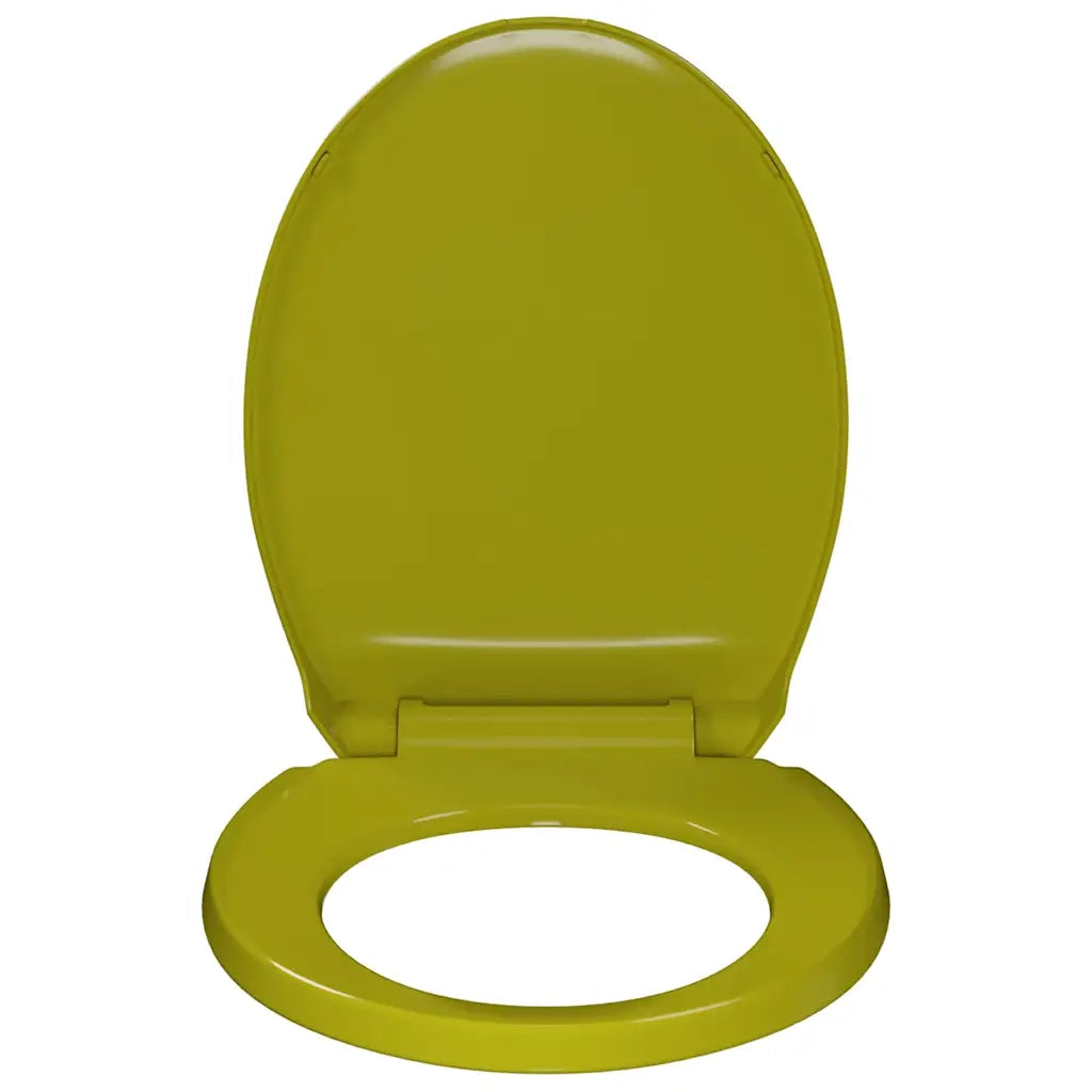 Tavoletta WC a Chiusura Ammortizzata Verde Ovale 145824