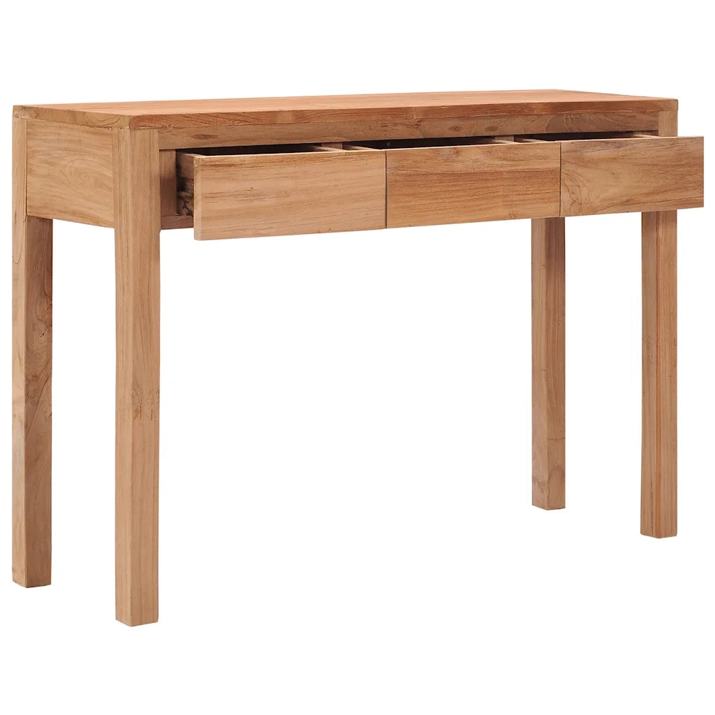 Tavolo Consolle | Tavolo d'Ingresso 110x35x75 cm in Legno Massello di Teak