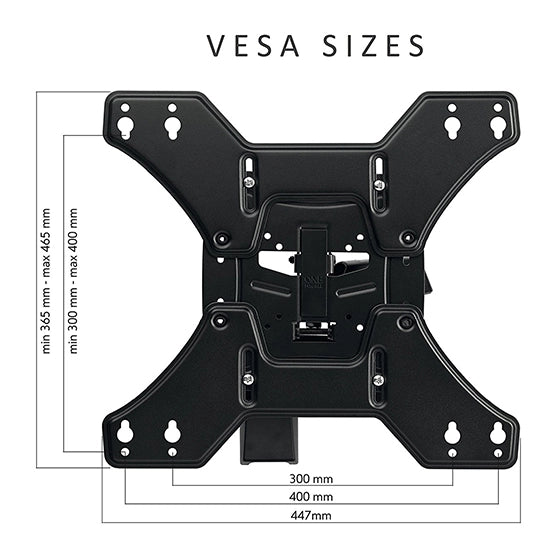 One For All Supporto TV orientabile Solid Turn 180 VESA 400