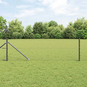 Palo della recinzione Grigio 25 x 0,6 m (rete 50 mm)