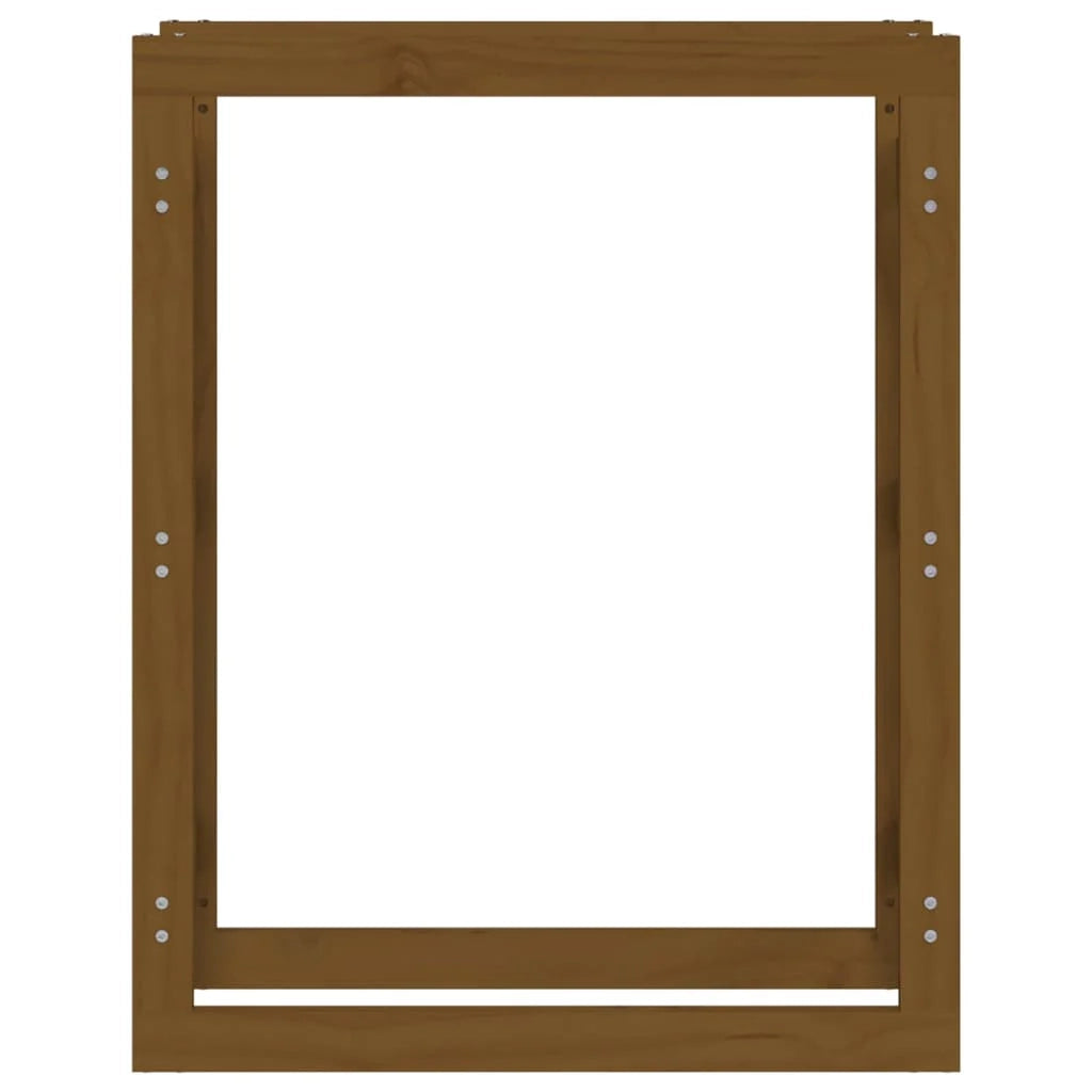 Portalegna 80 x 25 x 100 cm Pino massello color miele 02_0044816