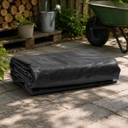 Tarpaulin, Anthracite, 2x3 M, 650 G/square Meter