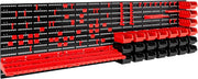 DEUBA® Pannello Preforato Portautensili 97 pz. Box Impilabili Parete Attrezzata Officina Organizer Ampliabile Garage