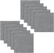 Tegli per pavimento 10 pezzi 50 x 50 cm - Autoadesivi - Antiscivolo - Velluto - Antistatico - Facili da installare - Copertura del pavimento