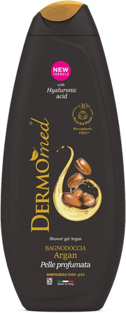 SET 12 PZ DERMOMED BAGNODOCCIA CON ACIDO IALURONICO 650 ML ARGAN