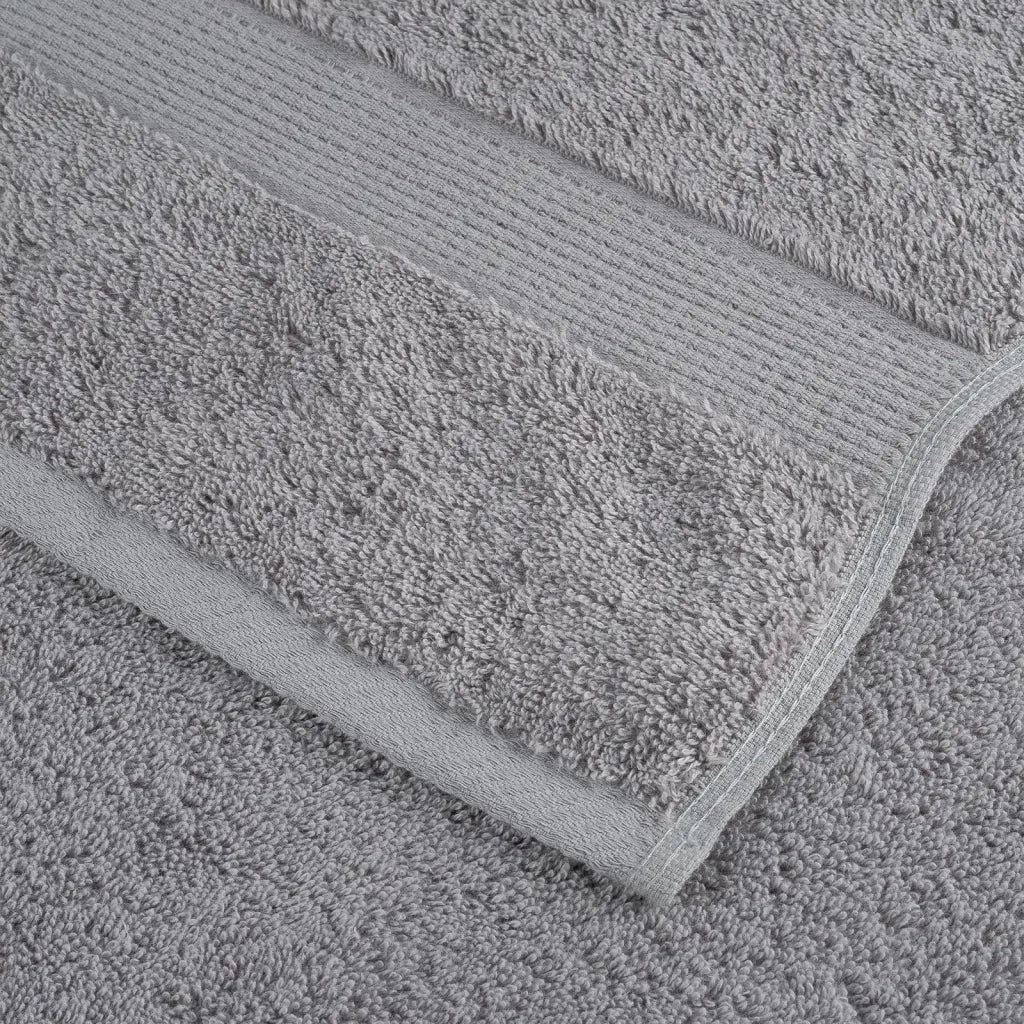 Asciugamani Premium SOLUND 2 pz | Teli per bagno Grigio 100x200 cm 600 g/m2