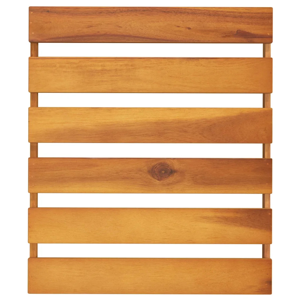 Scaffale Pieghevole 3 Ripiani Marrone 70x31x63 Massello Acacia CFW7242029