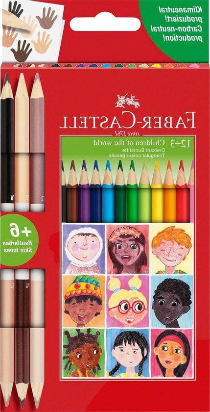 Pitture per pelle - 15 pezzi colore della pelle forma triangolare inespugnabile - per bambini e adulti