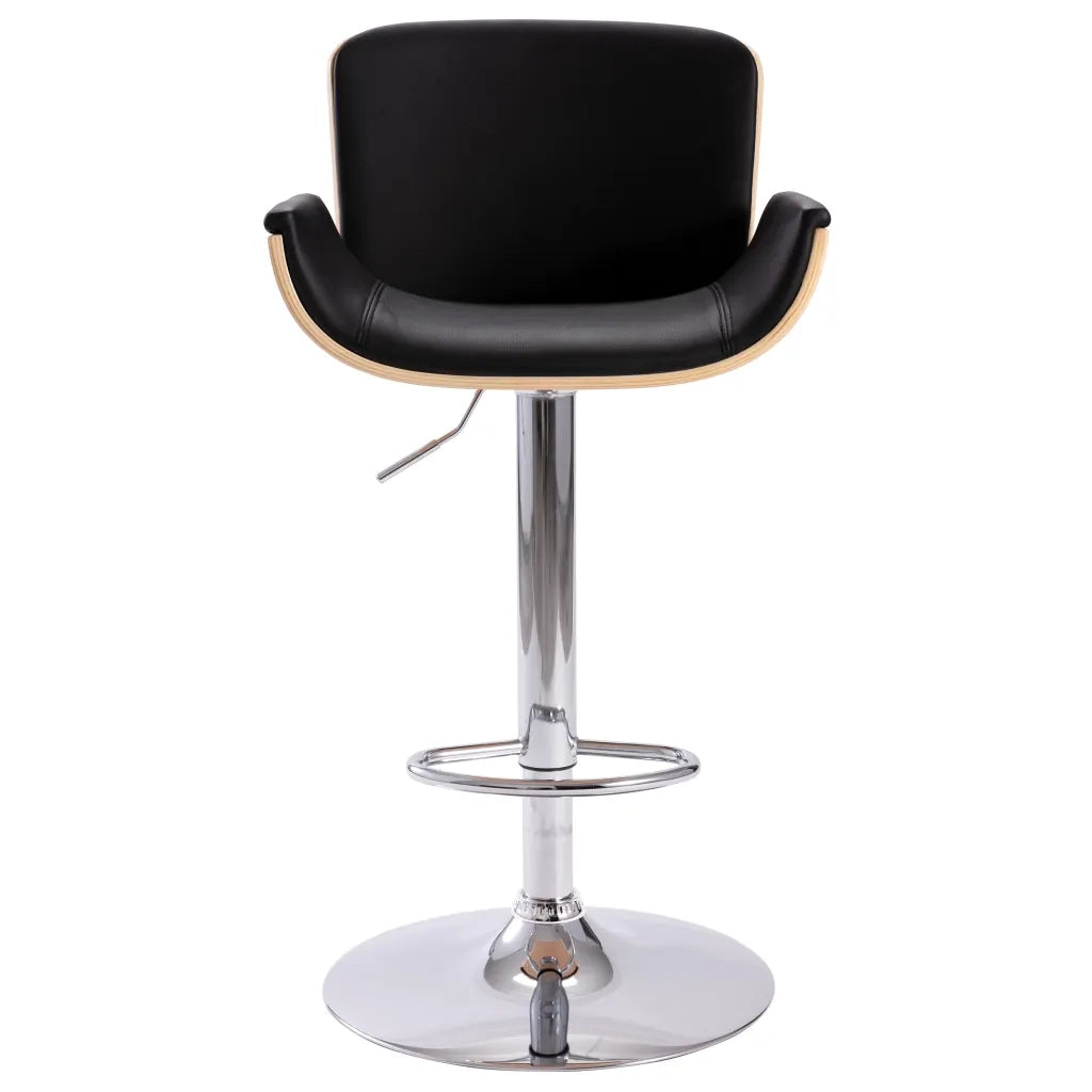 Sgabello da Bar Nero in Similpelle cod mxl 61760