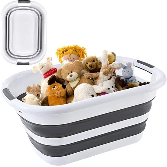 Wasmachine Opvougbile 26 litri, vasca di scarico ripiegabile, spaziale, contenitore trasportabile, scala ripiegabile (H x L x P) 23 x 38 x 53 cm, adatto per uso domestico e campeggio
