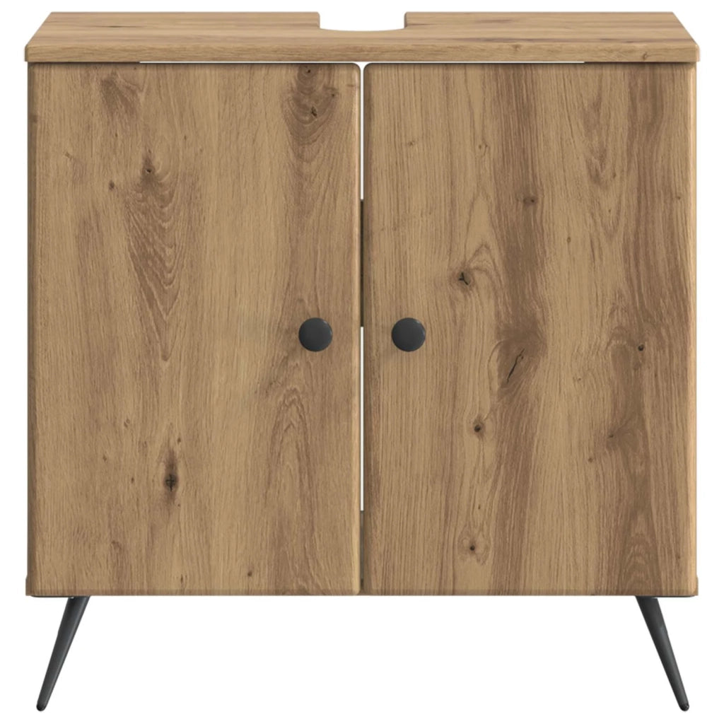 Armadio per Lavabo da Bagno BREDA Rovere Artigianale 897454