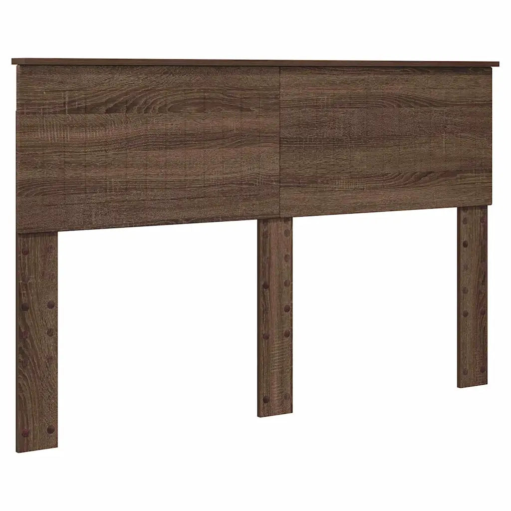 Testiera-Testata-Testiera Decorativa Rovere Marrone 140 cm Legno multistrato 815777