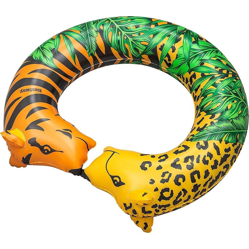 Trade Shop - Salvagente Aperto Fashion Jungle Dream 119cm Estate Spiaggia Lago Piscina 36360 -