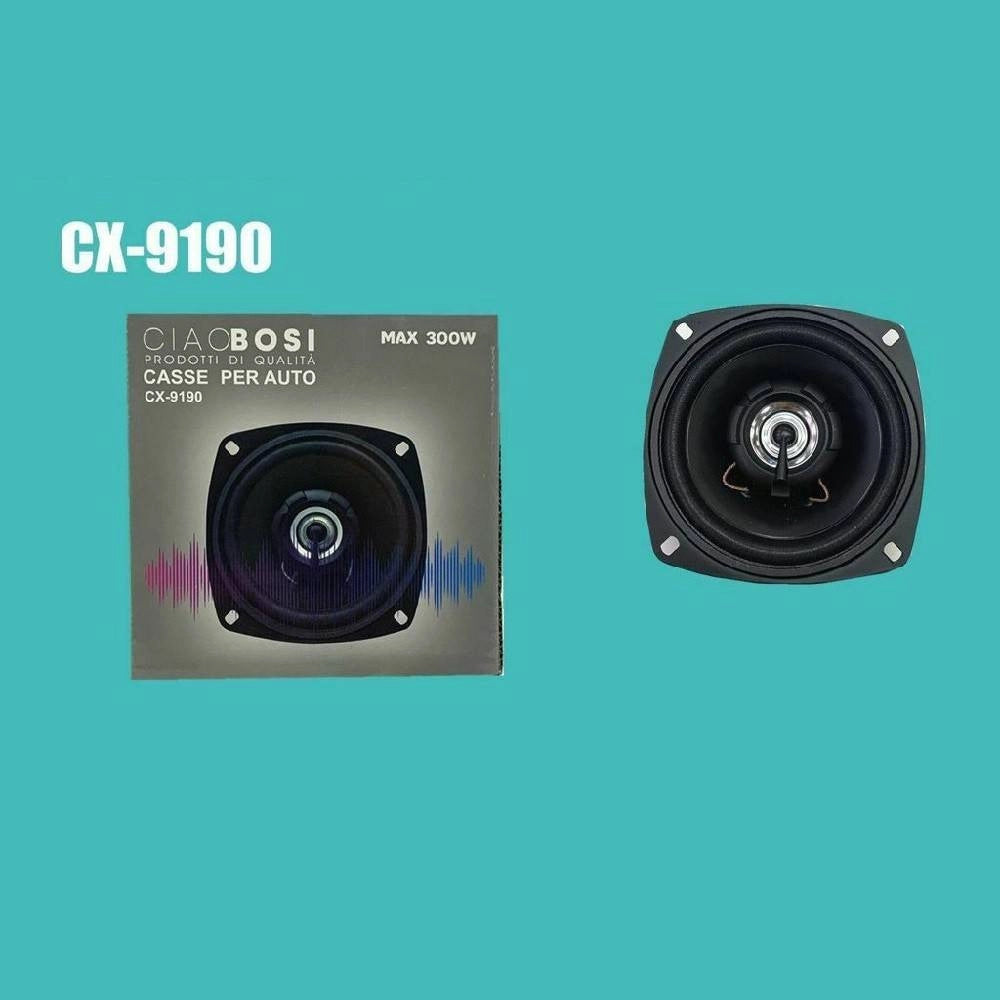 Trade Shop - Cassa Acustica Altoparlante Da 300 Watt Woofer Per Auto Cx-9190 Ascolto Pulito -