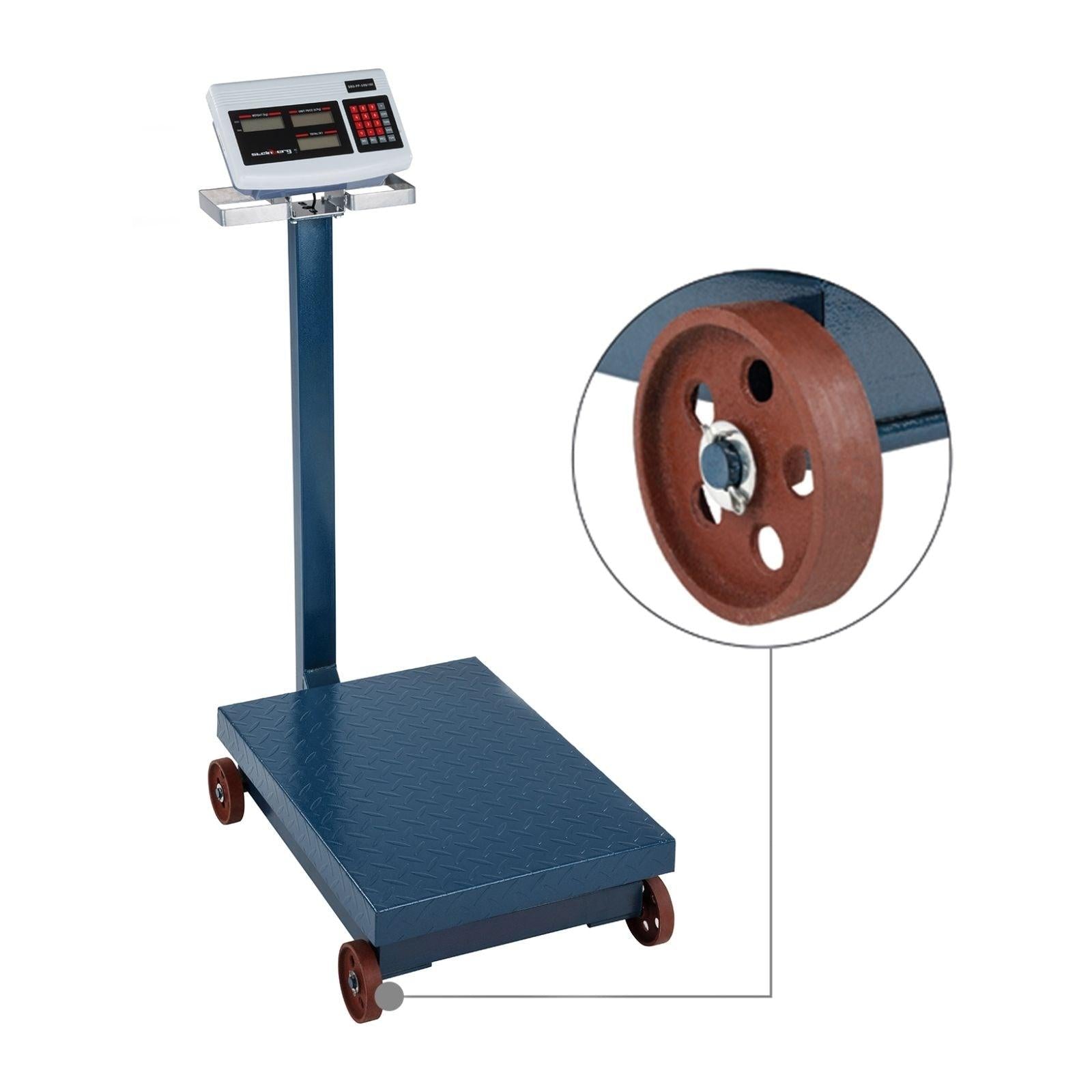 Bilancia digitale professionale a piattaforma 600kg/100g 3414153