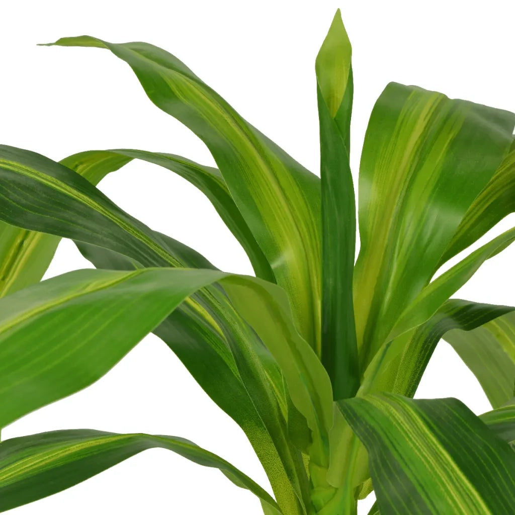 Dracena Pianta Artificiale con Vaso 100 cm Verde CFW1646062