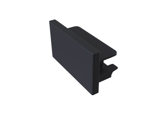 Chiusura di Fine Corsa per Sistemi Illuminazione a Binario Monofase Nero