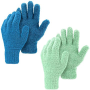 Manopole di microfibra per la pulizia - 2 paia - Manopole per la pulizia invernale - Manopole per la pulizia della casa - Manopole per la pulizia - Uomo Donna - Pulizia della casa