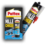 COLLA DI MONTAGGIO 'MILLECHIODI' WATER RESISTENT 450 gr - in cartuccia - PATTEX