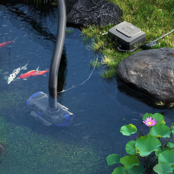 CET-8000 SuperECO Pompa per laghetto Regolabile in continuo da 500 a 8000l/h con 80W