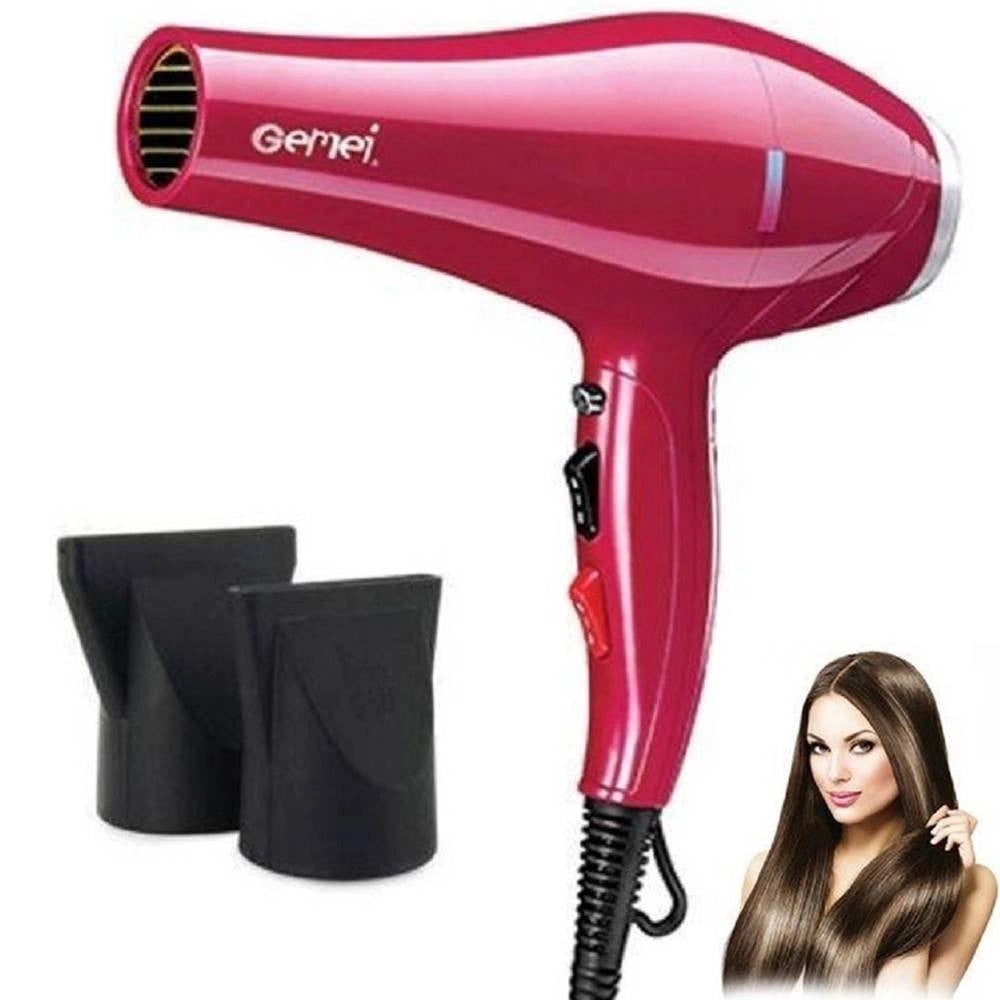 Trade Shop - Asciugacapelli Professionale Phon Gm1753 2400w 2 Velocita' Pulsante Vento Freddo -